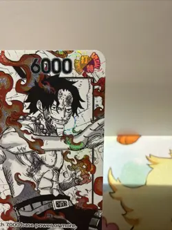 ST30-001 Luffy & Ace leader AA (Parallel) One Piece Card Game ENGLISH - Image 3