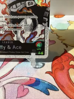 ST30-001 Luffy & Ace leader AA (Parallel) One Piece Card Game ENGLISH - Image 4
