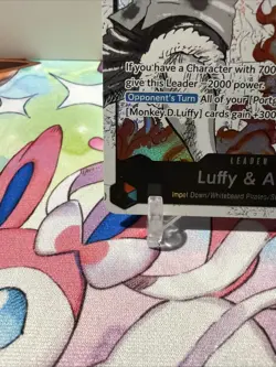 ST30-001 Luffy & Ace leader AA (Parallel) One Piece Card Game ENGLISH - Image 5