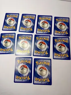 Pokemon Cards - Fossil 1st Edition - Lot Of 10 - Vintage WOTC - Image 5