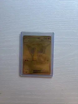 Pokemon Mega Charizard X EX Gold Full Art Card 360 HP 130/094 - Image 1