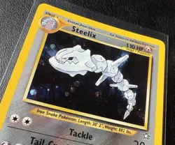 Pokemon TCG Steelix Neo Genesis Holo Rare Card 15/111 NM - Image 2