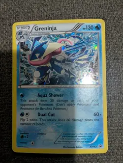 Pokemon Cards Greninja XY162 XY Promo Holo Promo LP - Image 1