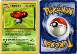 Pokemon Card - Vileplume Jungle 31/64 1999 Rare Unlimited Heavily Played - Image 3