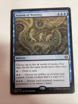 Season of Weaving Bloomburrow #68 Mythic - Image 1