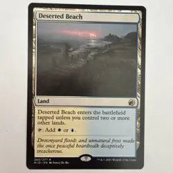 Deserted Beach ~ Midnight Hunt 260 [ NearMint ] [ Magic MTG ] - Image 1