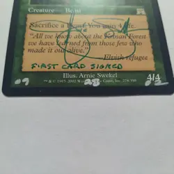 MTG Ravenous Baloth Onslaught - Signed by Artist Arnie Swekel - Image 2