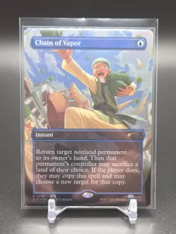 MTG Chain of Vapor 2295 Avatar: TLA Secret Lair Drop Rare Full Art Foil - Image 1