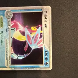 Pokemon Milotic ex 96/106 Emerald Holo Ultra Rare English Holo Swirl - Image 3