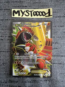 Carte Pokemon Groudon EX 150/160 Full Art XY Primo Choc Francais Occasion - Image 1