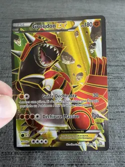 Carte Pokemon Groudon EX 150/160 Full Art XY Primo Choc Francais Occasion - Image 5