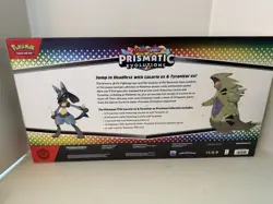 Pokemon Prismatic Lucario ex Tyranitar ex Premium Collection Sams Club - Image 3