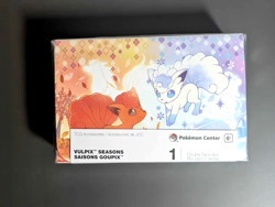 Vulpix Seasons Double Deck Box - Pokemon Center Exclusive - Sealed - Image 1