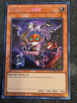 Yugioh Fabled Lurrie Alternative Art BLMM-EN104 1st Ed Secret Rare NM - Image 1