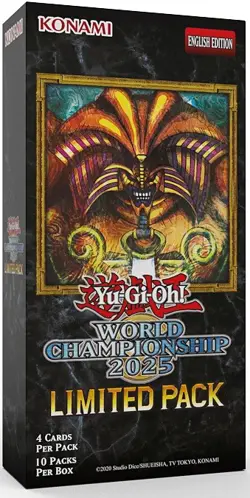 Yugioh Limited Pack World Championship 2025 Box Sealed Yu-Gi-Oh Booster Boxes - Image 1