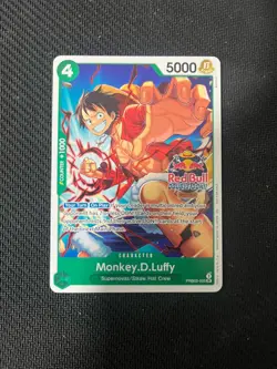 2026 One Piece Monkey D. Luffy Red Bull Participation Promo #005 - Image 1