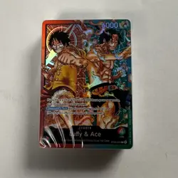 ONE PIECE ENGLISH TCG: (ST-30) Starter Deck EX: Luffy & Ace BRICK ONLY SEALED - Image 1
