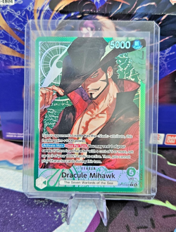 Dracule Mihawk Leader OP14-020 | One Piece TCG | Alt Art | NM | FAST DISPATCH UK - Image 1