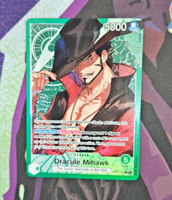 Dracule Mihawk Leader OP14-020 | One Piece TCG | Alt Art | NM | FAST DISPATCH UK - Image 2