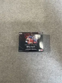 One Piece The Time of Battle OP-16 Booster Box (English) Sealed In Hand! 📦 - Image 1