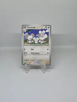 074/091 MAUSHOLD | UNCOMMON | PALDEAN FATES POKEMON CARD - Image 1
