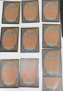 Final Fantasy Chocobo Track Stamped Foil Lands Set Of 10 Magic The Gathering NM - Image 2