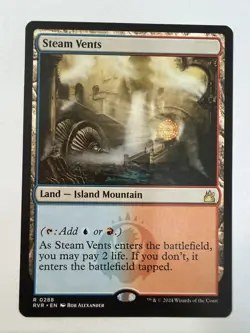 MTG Steam Vents - Ravnica Remastered - 0288 Non-Foil - NM - Image 1