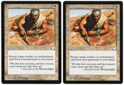 Argivian Find x2 2x 1997 Weatherlight White Uncommon Instant MTG NM AZ1 - Image 1