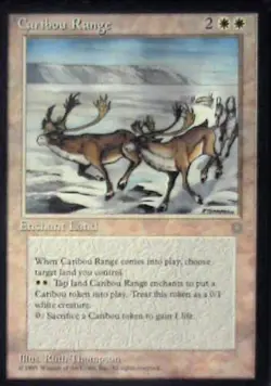 Caribou Range - Ice Age: #11, Magic: The Gathering Nm C322 - Image 1