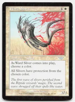 Ward Sliver 25 Uncommon Legions Magic: The Gathering Lightly Played - Image 1