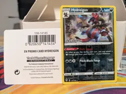 Pokemon TCG Hydreigon Darkness Ablaze 110/189 Promo Thank You Sealed - Image 1