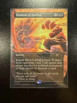 Torment of Hailfire (2287) (Rainbow Foil) Secret Lair Drop Foil - Image 1