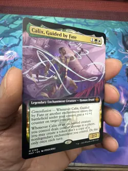 MTG Calix, Guided by Fate (Extended Art) March of the Machine: The Aftermath Reg - Image 2