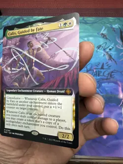 MTG Calix, Guided by Fate (Extended Art) March of the Machine: The Aftermath Reg - Image 3