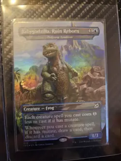 Lot Of 3 Godzilla MTG Secret Lair Showdown Foils Promo Supreme Verdict - Image 4