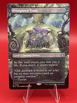 Overgrown Tomb (Borderless) Lorwyn Eclipsed Regular - Image 2