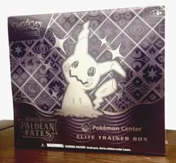 Paldean Fates ETB Pokemon Center Elite Trainer Box *Factory Sealed* - Image 1