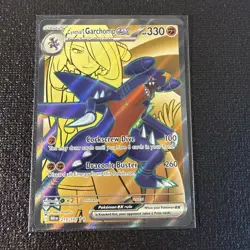 Pokemon TCG Cynthia's Garchomp EX 215/182 Destined Rivals Ultra Rare - Image 2