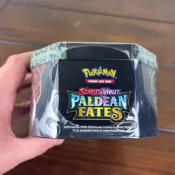 Paldean Fates Great Tusk Ex Tin - New & Sealed - Pokemon TCG 4 Packs - Image 3