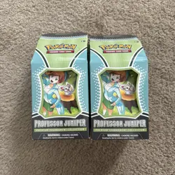 Lot of (2) Pokemon TCG: Professor Juniper Premium Tournament Collection Boxes 820650808999 - Image 1