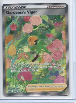 Gardenia's Vigor GG61/GG70 Crown Zenith: Galarian Gallery Holo Pokemon TCG - Image 1