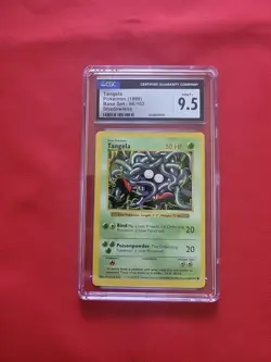 Pokemon: Tangela Shadowless #66/102 Base Set 1999 WOTC Non-holo - CGC 9.5 - B88 - Image 1