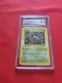 Pokemon: Tangela Shadowless #66/102 Base Set 1999 WOTC Non-holo - CGC 9.5 - B88 - Image 3