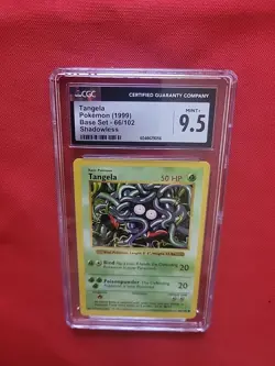 Pokemon: Tangela Shadowless #66/102 Base Set 1999 WOTC Non-holo - CGC 9.5 - B88 - Image 4