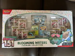 Pokemon Blooming Waters Premium Collection Scarlet & Violet 151 - Image 1