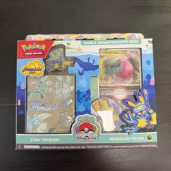 New Pokemon TCG World Championship Deck 2024 Honolulu Evan Pavelski (SEALED) - Image 1