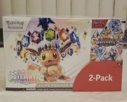 Pokemon Scarlet & Violet Prismatic Evolutions ETB + Booster Bundle -Costco NEW- - Image 1