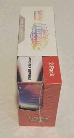Pokemon Scarlet & Violet Prismatic Evolutions ETB + Booster Bundle -Costco NEW- - Image 4
