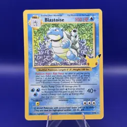Blastoise 2/102 Celebrations Classic Collection Holo Rare Pokemon NM - Image 1