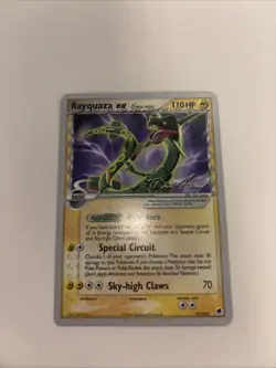 Pokemon TCG Rayquaza ex (Delta Species) 97/101 2007 World Championship NM - Image 2